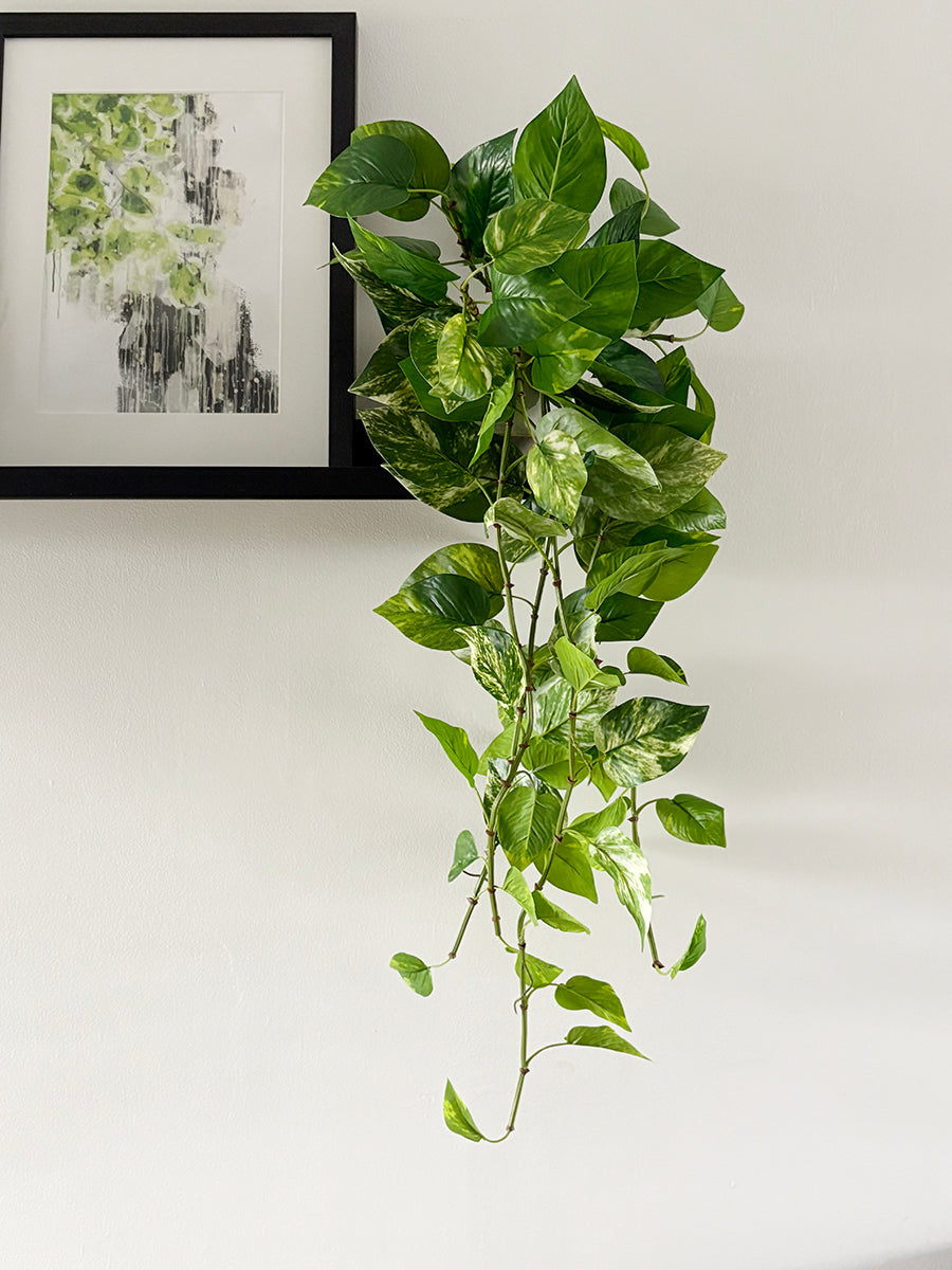 best faux philodendron Philodendron Scandens Artificial Trailing Plant 85cm – Artificial Green