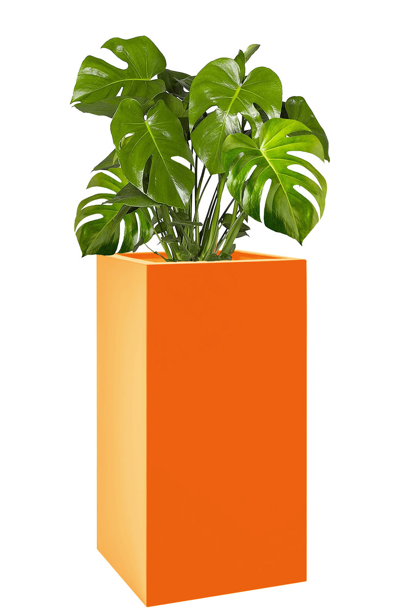 NEIGHBORHOOD／SRL SQUARE-HIGH PLANT POT Tall Square Flower Pot, 40