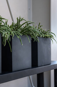 Planters and Pots From Artificial Green