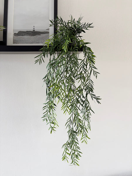 Trailing Artificial Plant Eucalyptus Long Leaf