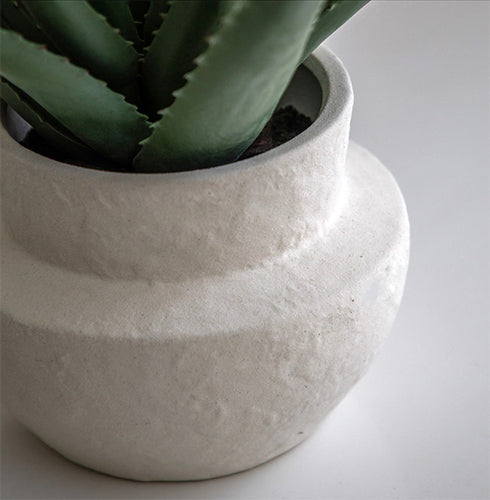 Artificial Aloe Plant in Ceramic Pot 46cm
