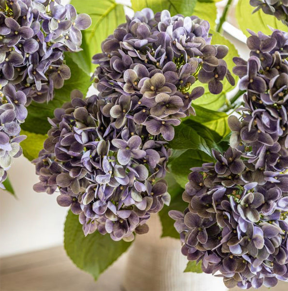 Artificial Purple Hydrangeas