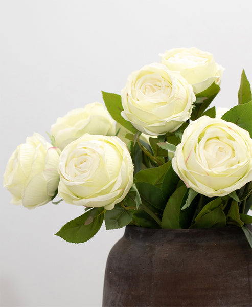 Artificial Roses Cream