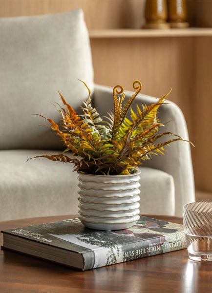 Autumn Fern Artificial Plant in Pot