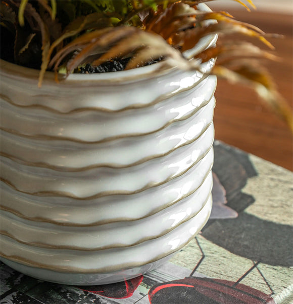 Autumn Fern Faux Plant in Pot