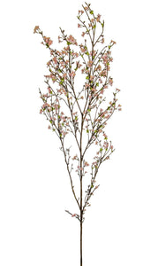 Large artificial pink cherry blossom branch 140cm 