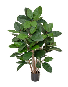 Fire Retardant Artificial Rubber Plant Ficus Elastica