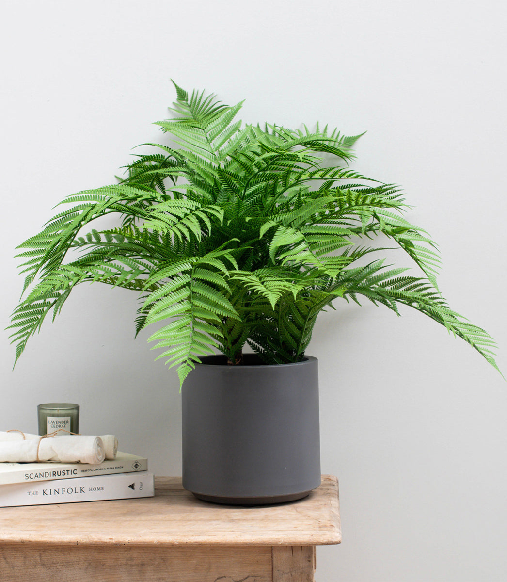Forest Fern Artificial Plant fire Retardant