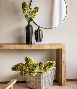 Green Cone Hydrangea Artificial Flowers Bouquet