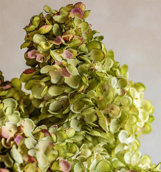 Green Vintage Artificial Hydrangea flowers
