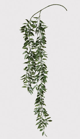 Long artificial trailing green vine plant 140cm