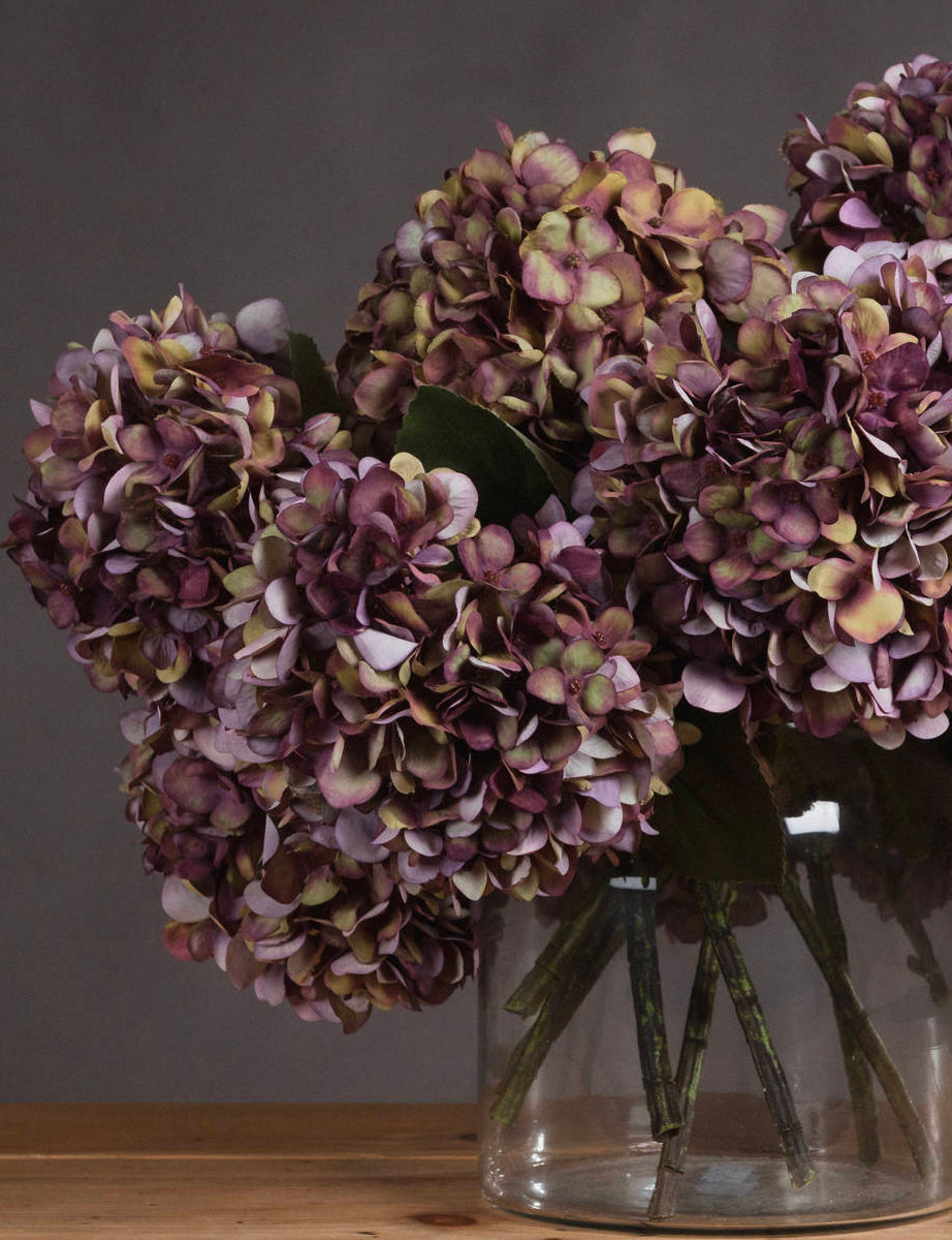 Autumn Hydrangea Artificial Flowers