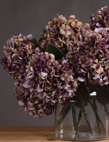 Autumn Hydrangea Artificial Flowers