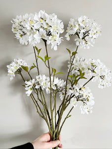 Luxury White Blossom Artificial Flowers