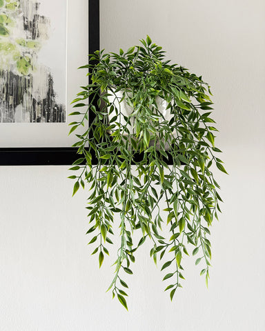 Mini leaf artificial trailing plant