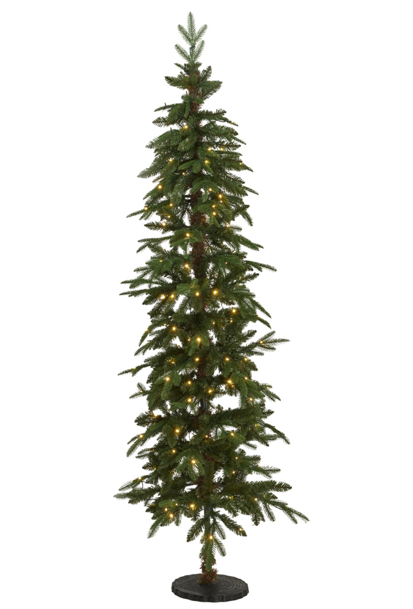 Narrow Christmas Tree Space Saving