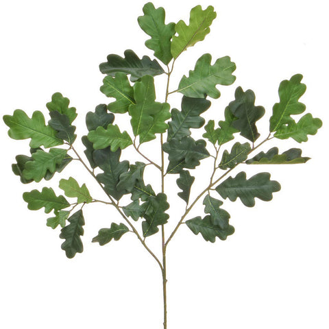 Artificial Oak Leaf Foliage Fire Retardant