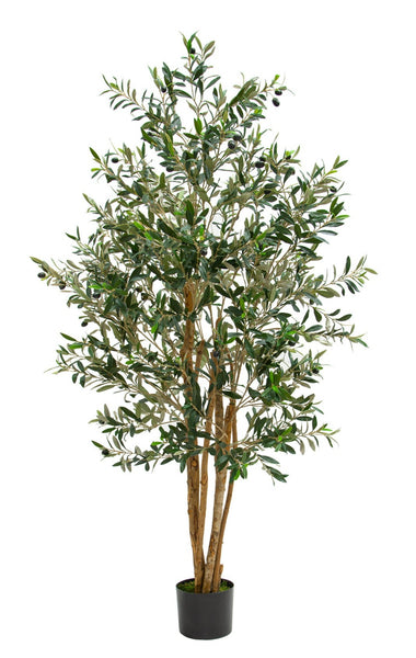 Faux large olive tree by Artificial Green