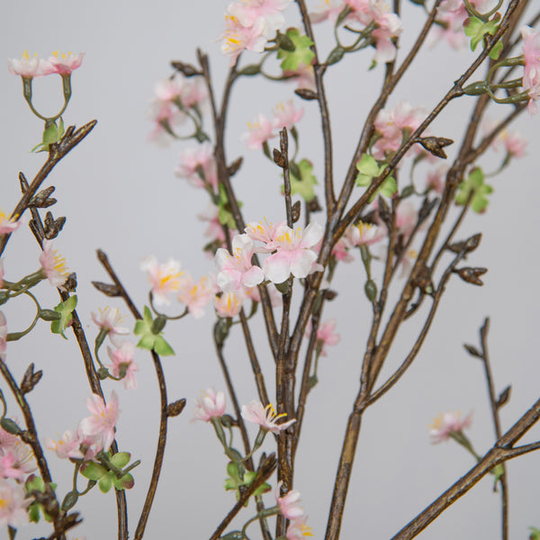 Luxury large faux pink cherry blossom