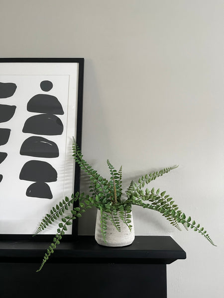 Realistic artificial plants fern