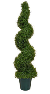 Artificial Topiary Spiral Rosemary Tree