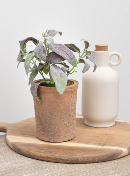 Sage Artificial Herbs in pots