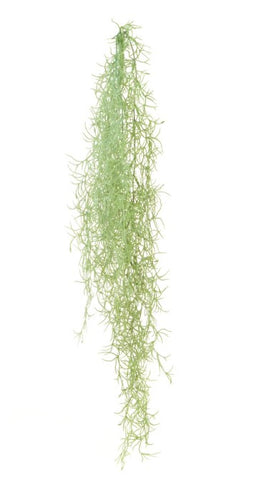 Artificial trailing Spanish Moss plant