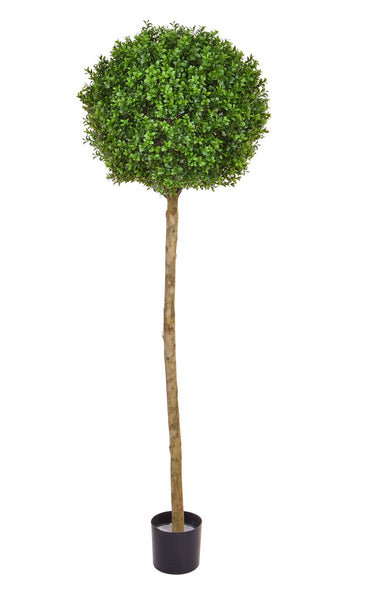 Deluxe Outdoor Artificial Buxus Topiary Ball Tree - 2 Sizes Available