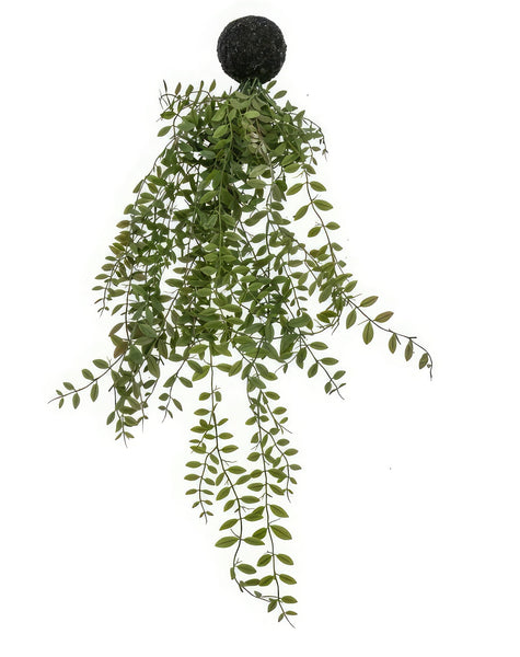 Trailing artificial green vine plant