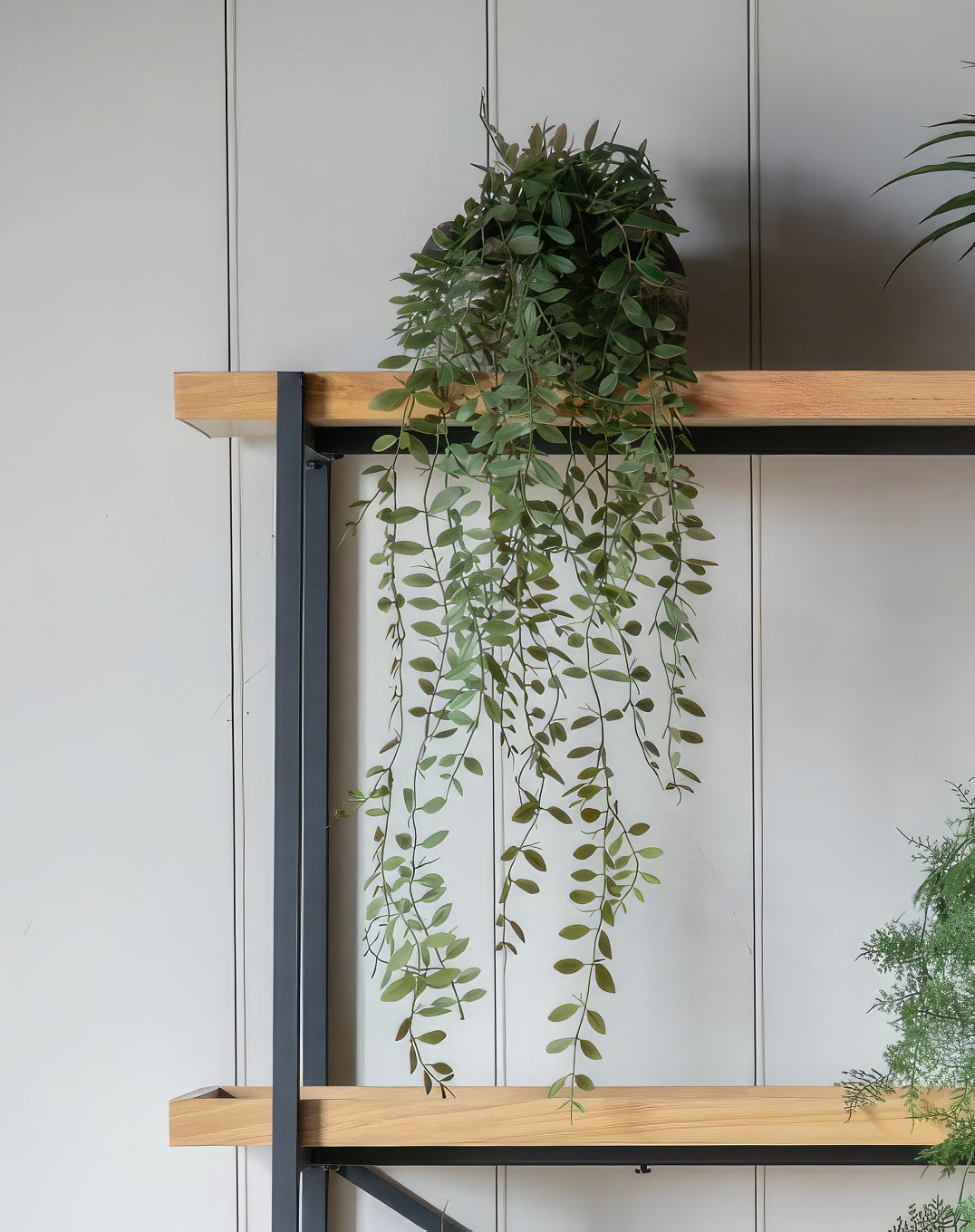 artificial hanging plants for bathroom Artificial Trailing Vine Plant 50cm – Artificial Green