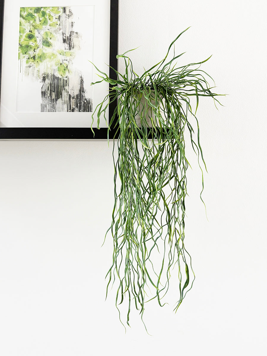 Trailing grass artificial plants