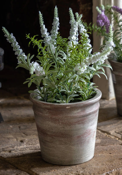 White Lavender Realistic Artificial Plants