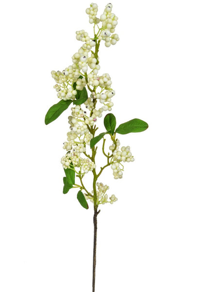 Faux Snowberry Stems Pack of 3
