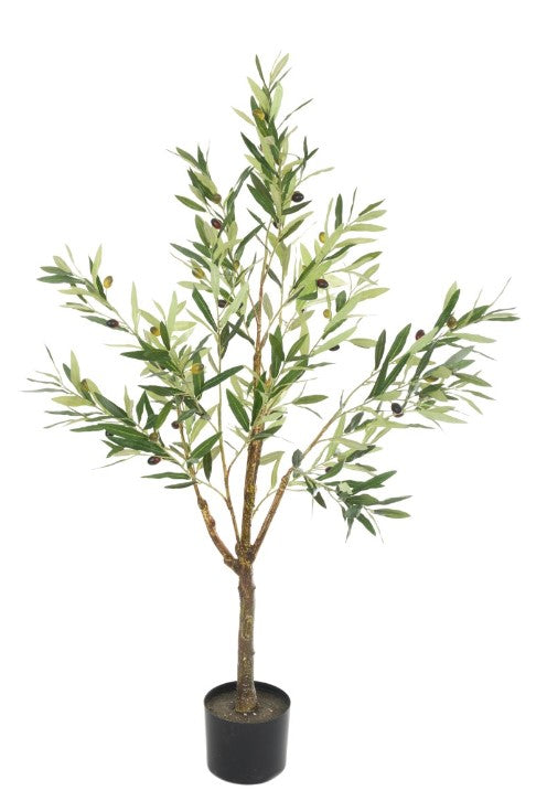 120cm Artificial Faux Elegant Olive tree with olives