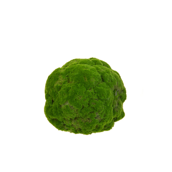 Faux Moss Ball 19cm - Artificial Green