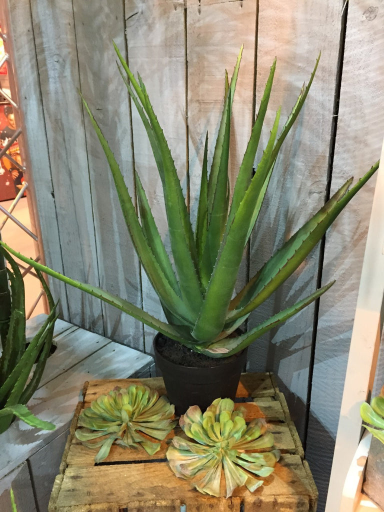 aloe vera artificial plant Faux Aloe Vera Plant 58cm