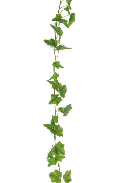 Artificial English Ivy Garland Green Leaves 180cm