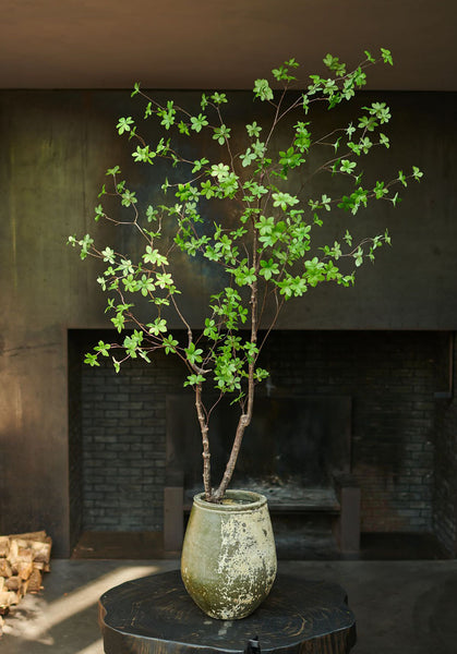 Luxury artificial Enkianthus spring green delicate tree