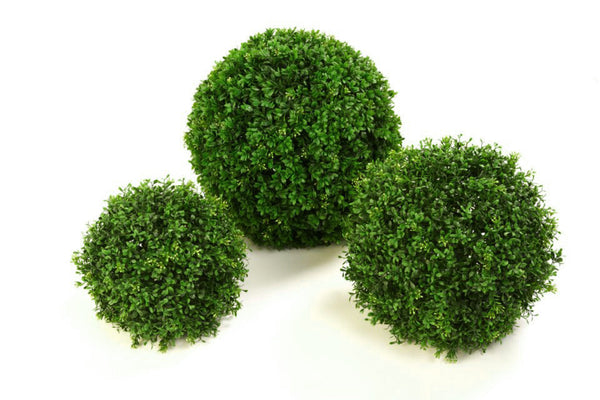 Large Artificial Boxwood Balls