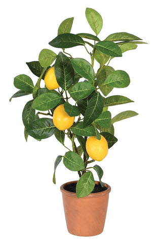 Mini Faux Lemon Tree 50cm
