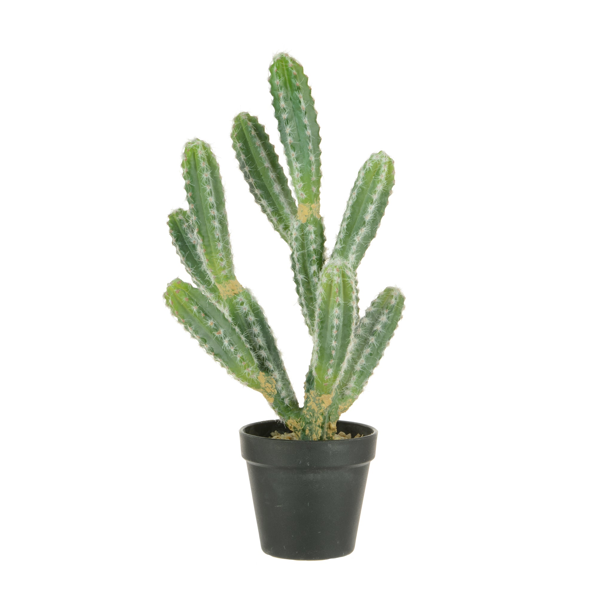 Faux Finger Cactus 44cm - Artificial Green