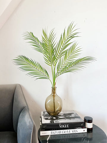 Luxury Faux Palm Leaves for Vase decoration by artificial green