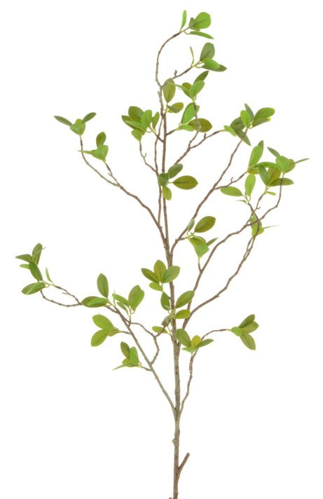 Artificial Spring Green Leafy Foliage Branch