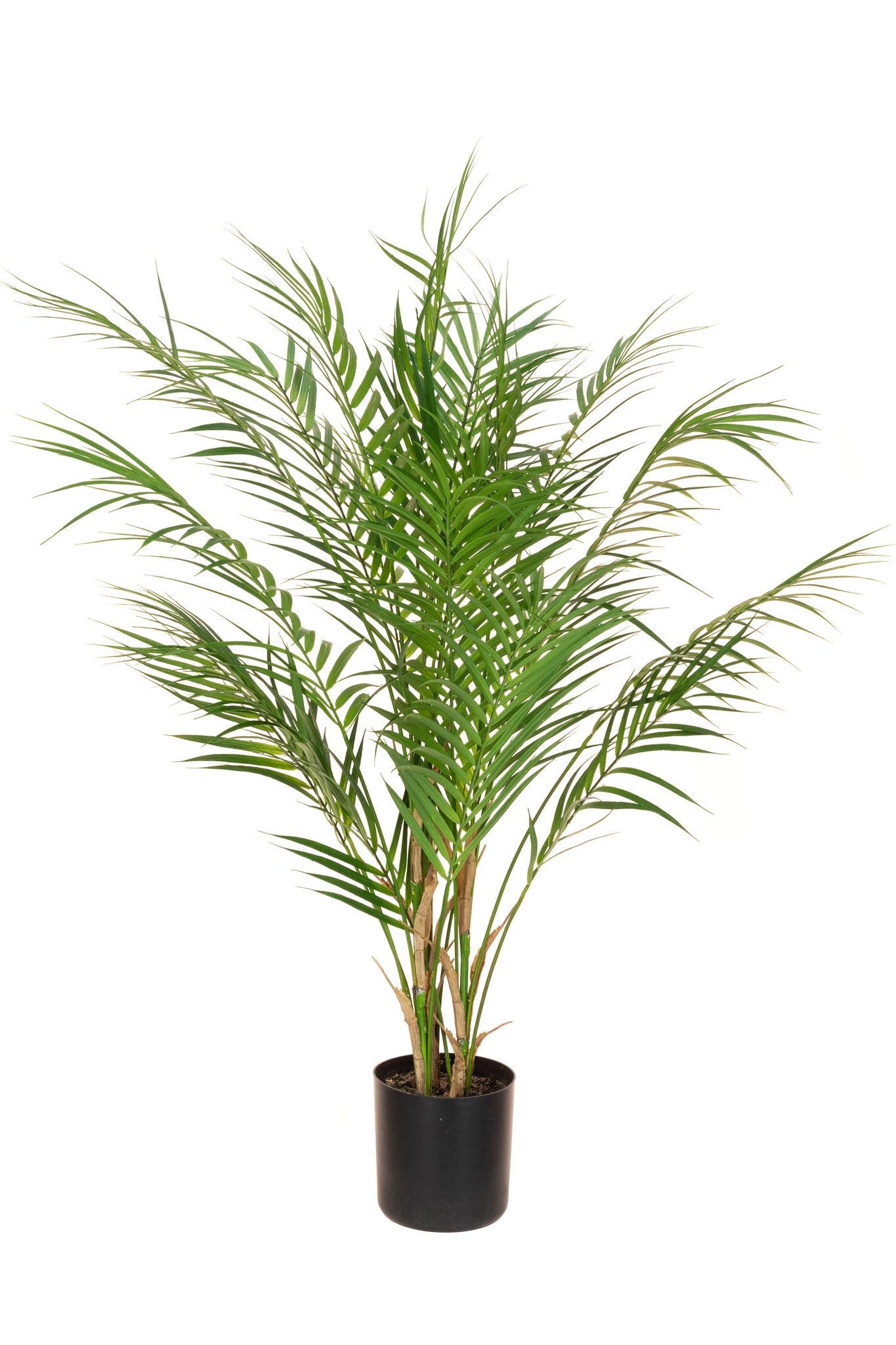 Deluxe faux potted areca palm 