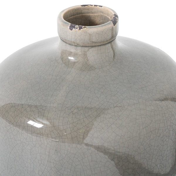 Tapered Glazed Vase 29cm