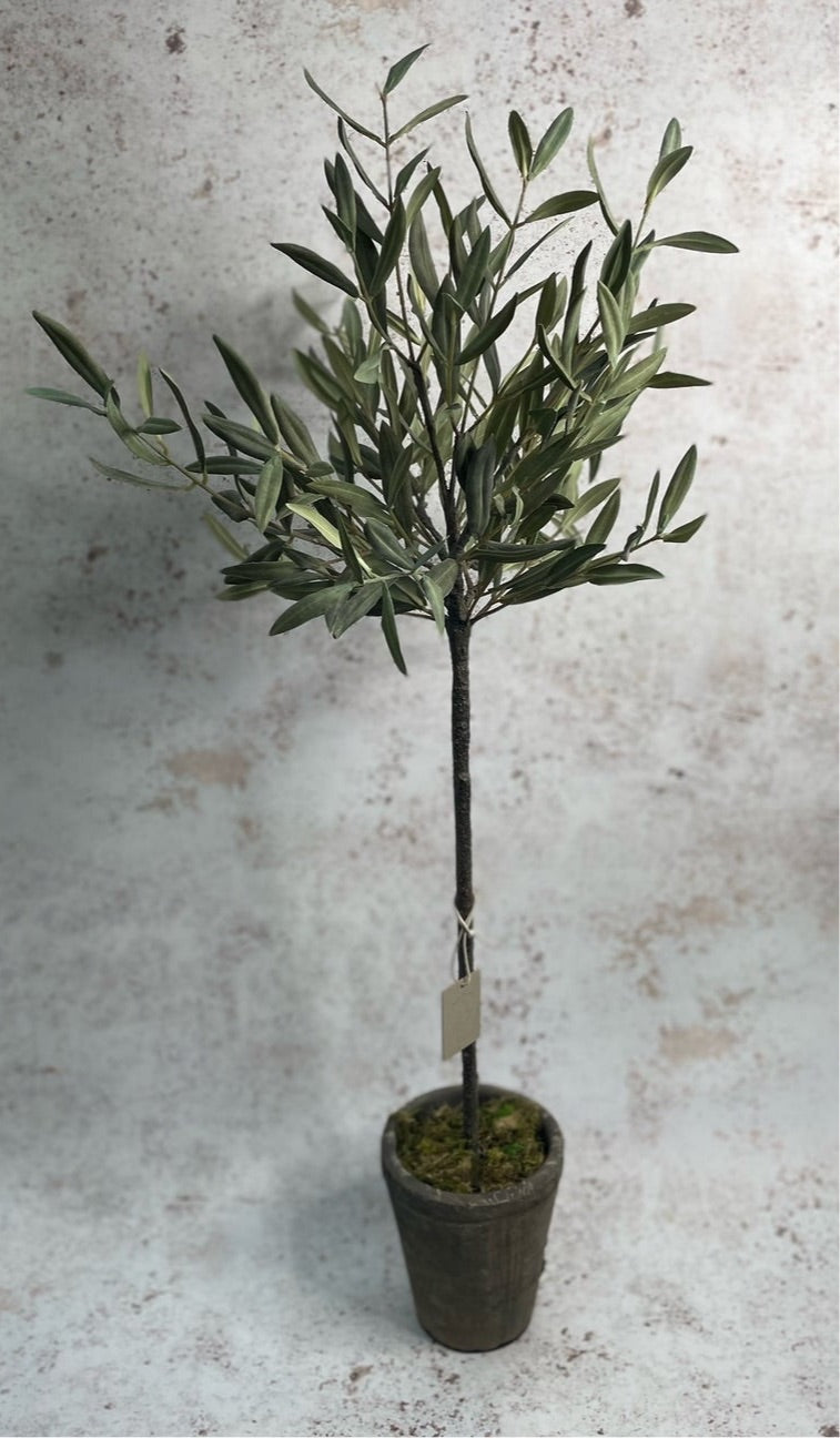 Luxury Faux Flora Olive Tree 73cm